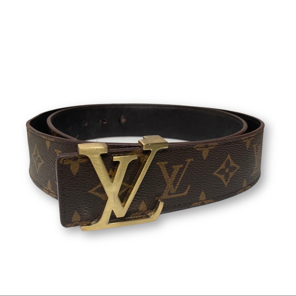 Authentic Louis Vuitton initial belt